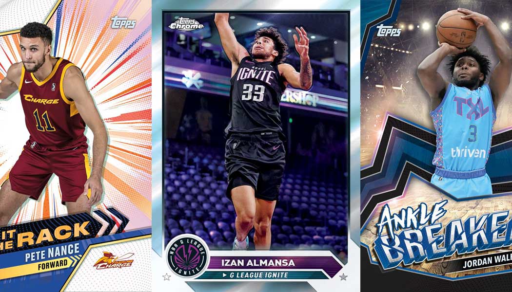 2023-24 Topps G-League Basketball Checklist, Teams, Box Info
