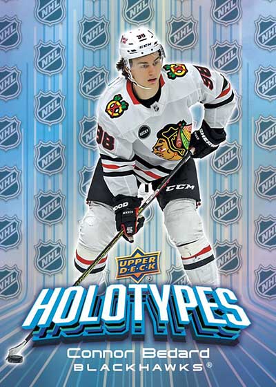 2024-25 Upper Deck Series 1 Hockey Holotypes Connor Bedard
