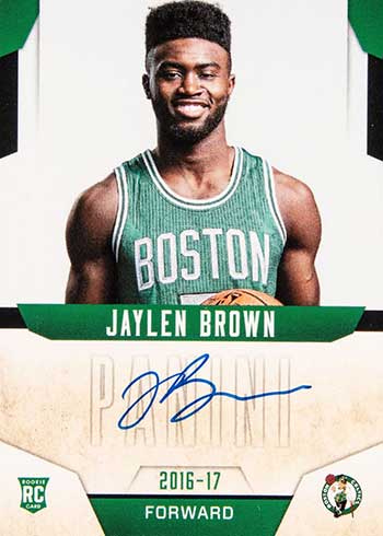 Jaylen brown Rookie Card cheapest 1/1000