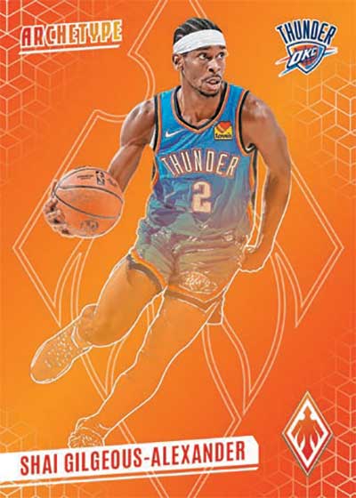 2023-24 Panini Phoenix Basketball Archetype Shai Gilgeous-Alexander