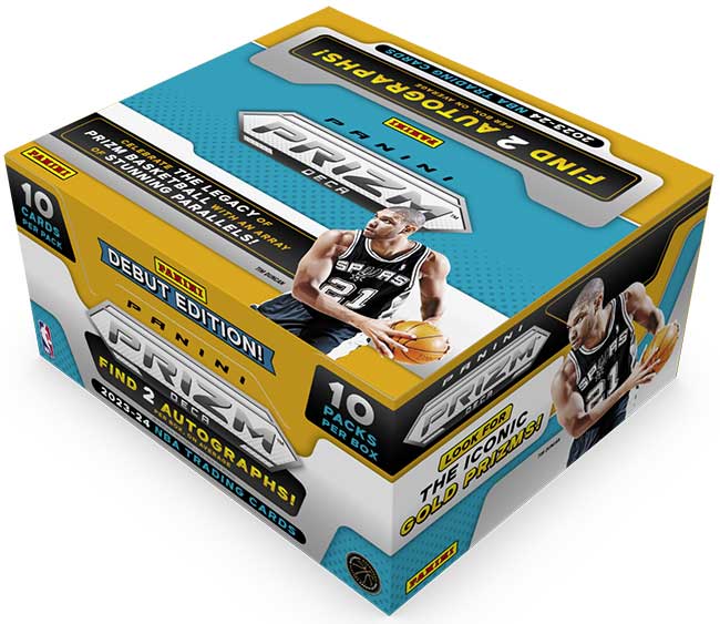 202324 Panini Prizm Deca Basketball Checklist, Hobby Box Info