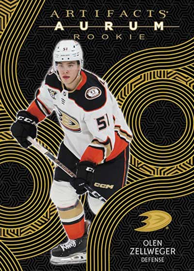 2024-25 Upper Deck Artifacts Hockey Aurum Olen Zellweger