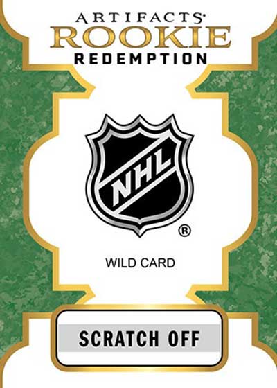 2024-25 Upper Deck Artifacts Hockey Rookie Redemption Wild Card