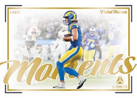 2024 Panini Luminance Football Moment Puka Nacua