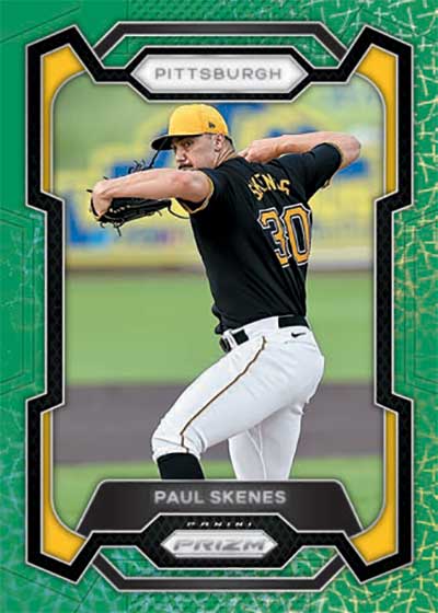 2024 Panini Prizm Baseball Green Paul Skenes