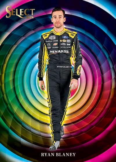 2024 Panini Select NASCAR Racing Color Wheel Ryan Blaney