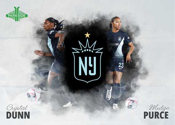 2024 Parkside NWSL Vol. 1 Teammates Crystal Dunn / Midge Purce