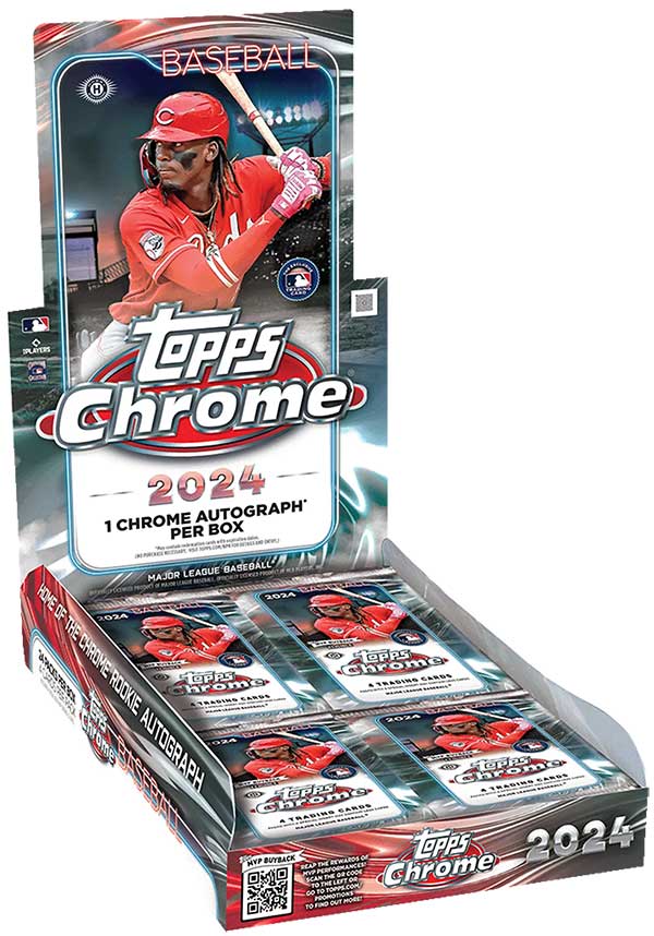 2024 Topps Chrome Baseball Checklist, Team Sets, Box Info, Descubra o