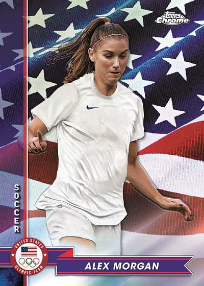 2024 Topps Chrome US Olympic Checklist, Box Info, Details