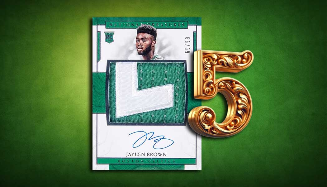 5 Key Jaylen Brown Cards: Rookies, Autographs and More