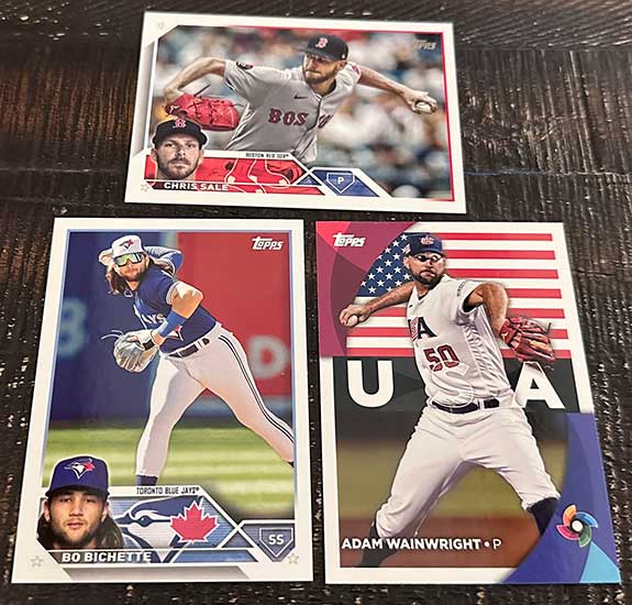 2023 Topps Complete Set (Series 1 & 2) Atlanta Braves Team Set Of 19 C