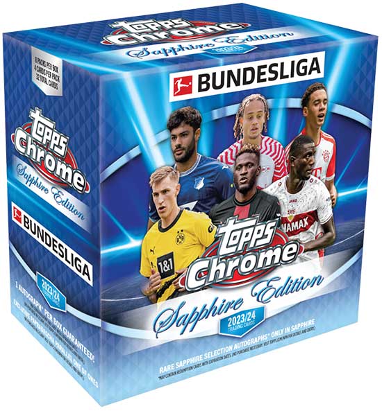 2023-24 Topps Chrome Sapphire Bundesliga Hobby Box
