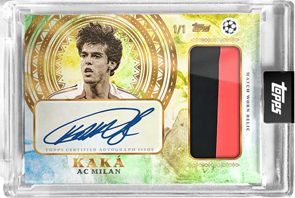 2023-24 Topps Seleção UEFA Autograph Relic Kaka