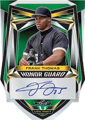 2023 Leaf Eclectic Baseball Valiant Honor Guard Frank Thomas
