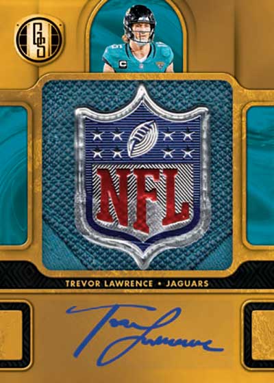 2024 Panini Gold Standard Football Golden Shield Signatures Trevor Lawrence