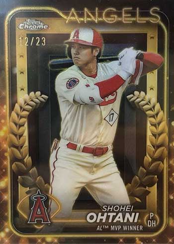 2024 Topps Chrome Shohei Ohtani SP Image Variation Refractor