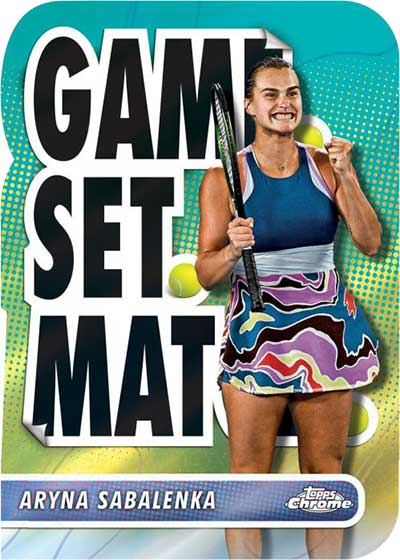 2024 Topps Chrome Tennis Aryna Sabalenka