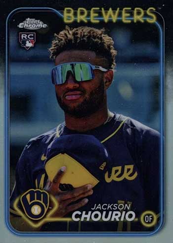 2024 Topps Chrome Baseball Variations Jackson Chourio