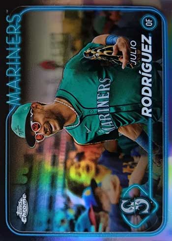 2024 Topps Chrome Baseball Variations Julio Rodriguez