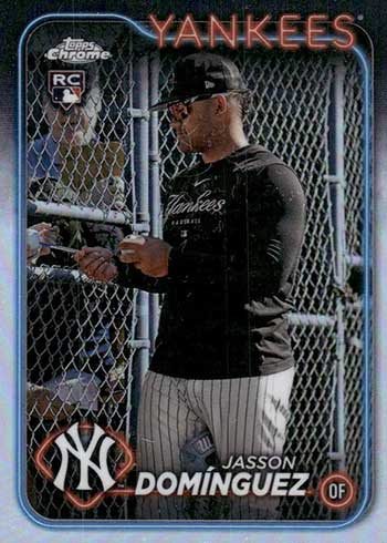2024 Topps Chrome Baseball Variations Jasson Dominguez SSP