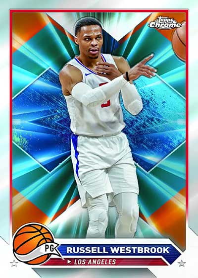 2023-24 Topps Chrome Basketball Russell Westbrook