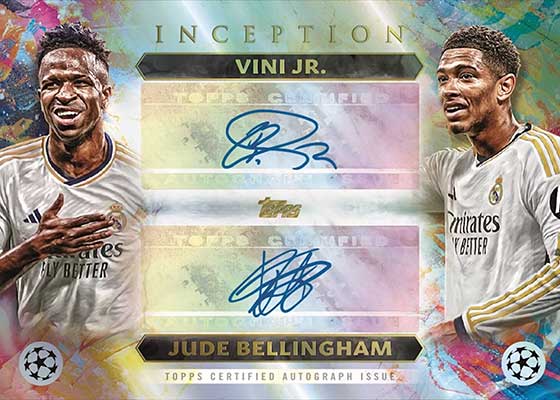 2023-24 Topps Inception UEFA Club Competitions Checklist, Info