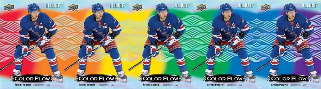 2024-25 Upper Deck Allure Hockey Color Flow Artemi Panarin