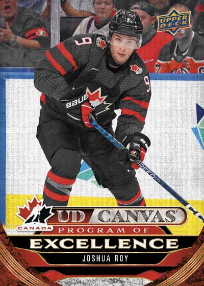 2024-25 Upper Deck Series 2 Hockey UD Canvas Joshua Roy