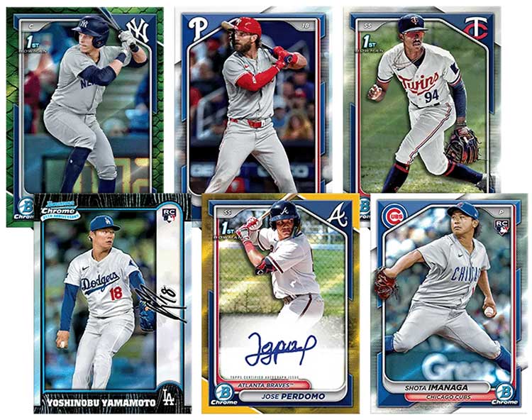 2025 Bowman Chrome Baseball Checklist, Teams, Box Info