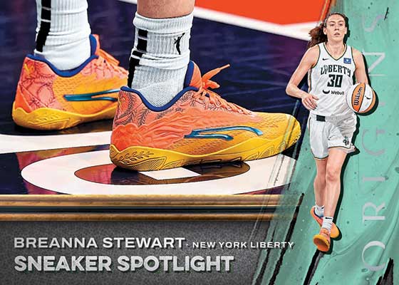 2024 Panini Origins WNBA Sneaker Spotlight Breanna Stewart