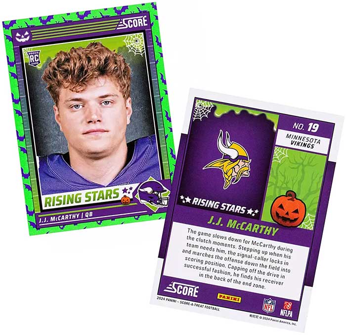 Score 2024 Football Cards Checklist Starr Catherina