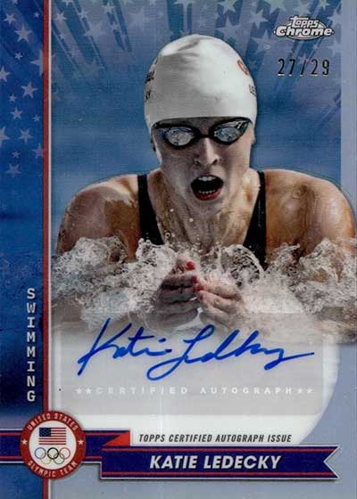 Katie Ledecky Cards Guide: The Best and Most Valuable