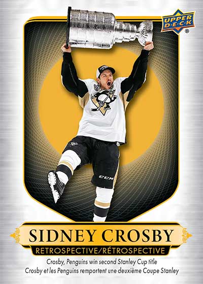 2023-24 Upper Deck Tim Hortons Hockey Sidney Crosby Retrospective