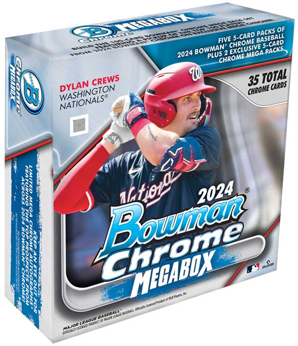 2024 Bowman Chrome Mega Box Baseball Box