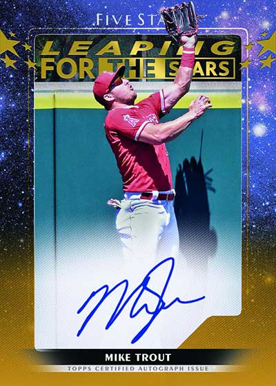 2024 Topps Five Star Baseball Leaping for the Stars Autographs