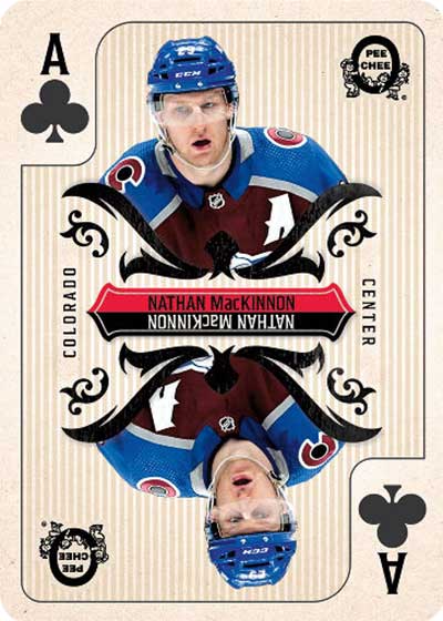 2024-25 O-Pee-Chee Hockey Playing Cards Nathan MacKinnon