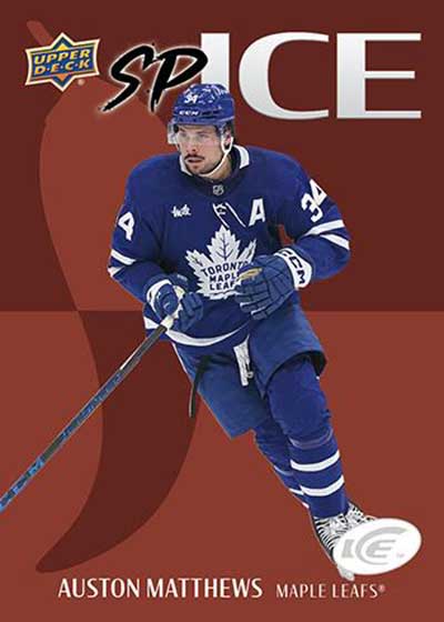 2024-25 Upper Deck Ice Hockey SP Ice Auston Matthews