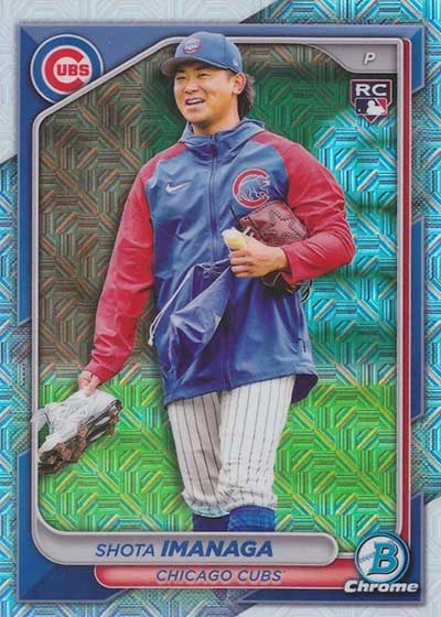 2024 Bowman Chrome Mega Box Baseball Variations Shota Imanaga