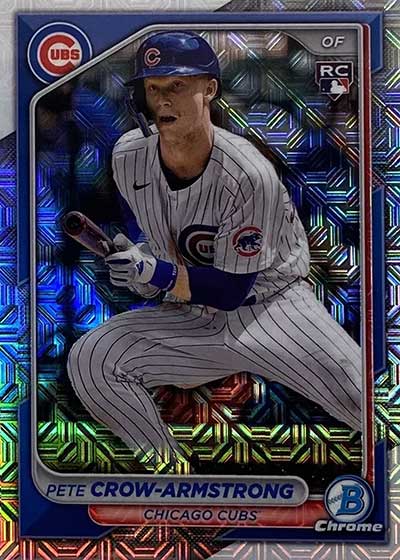 2024 Bowman Chrome Mega Box Baseball Variations Pete Crow-Armstrong