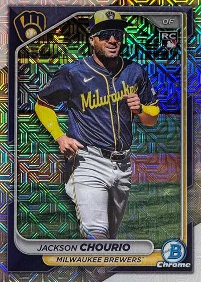 2024 Bowman Chrome Mega Box Baseball Variations Jackson Chourio
