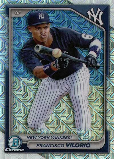 2024 Bowman Chrome Mega Box Baseball Variations Francisco Vilorio