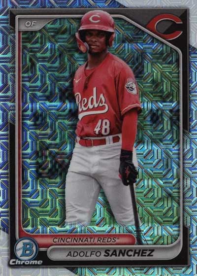 2024 Bowman Chrome Mega Box Baseball Variations Adolfo Sanchez