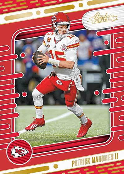 2024 Panini Absolute Football Red Spectrum Patrick Mahomes