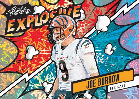 2024 Panini Absolute Football Explosive Joe Burrow