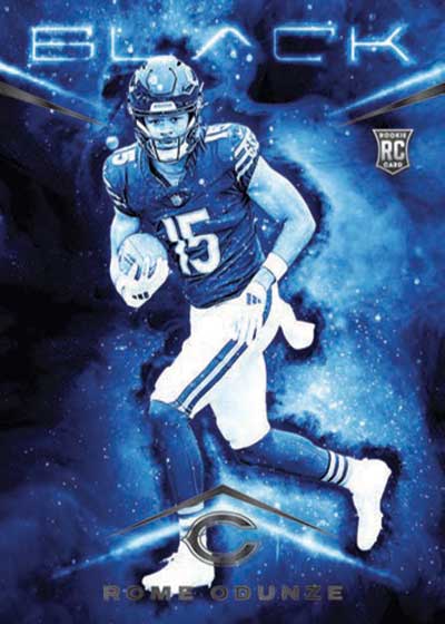 2024 Panini Black Football Smokescreen Rome Odunze