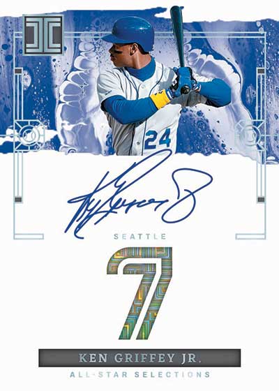 2024 Panini Impeccable Baseball All-Stars Signatures Ken Griffey Jr.