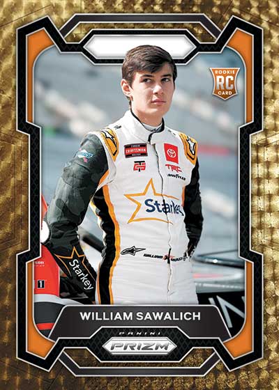 2024 Panini Prizm NASCAR Racing Gold Vinyl Waillliam Sawalich