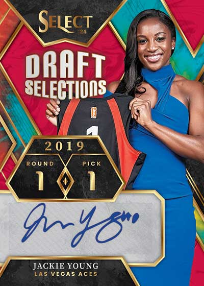 2024 Panini Select WNBA Basketball Draft Selections Signatures Jackie Young