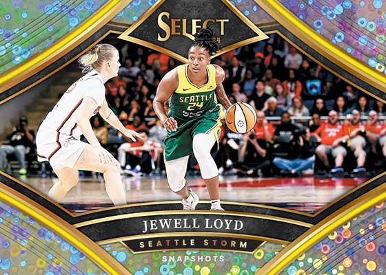 2024 Panini Select WNBA Basketball Snapshots Jewell Loyd