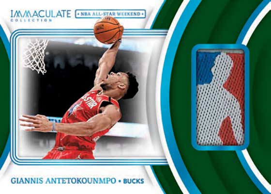 2023-24 Panini Immaculate Basketball All-Star Weekend Laundry Tags Giannis Antetokounmpo